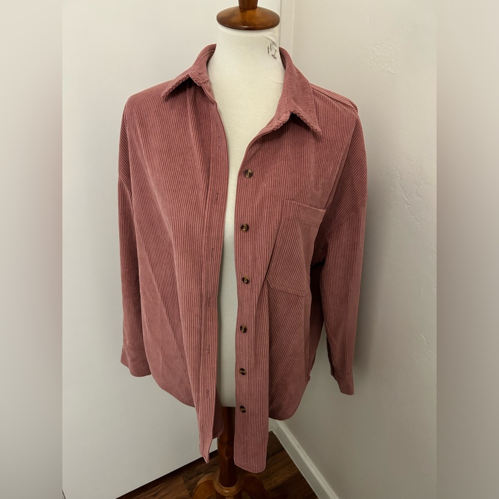 Pink Shacket